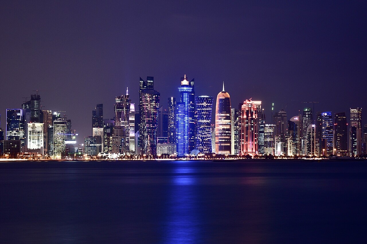 Doha West Bay skyline - home of AIPath's headquarters